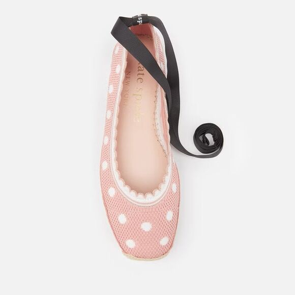 Kate Spade New York | Women's Knottingham Knitted Espadrilles - Flirty Rose | 8 - Picture 1 of 12